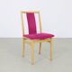4x danish daning chair in velvet by k. høffer-larsen