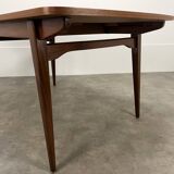 Scandinavian extendable teak table, 60s