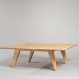 Solid oak coffee table