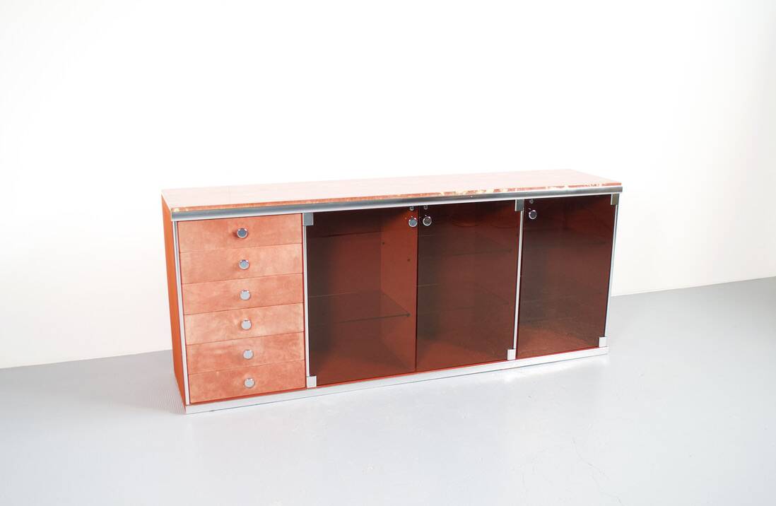 Sideboard by Guido Faleschini, 1970s, Mariani Italia publisher