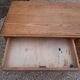 Old 1950 oak desk 5 drawers