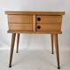 Worker with drawers feet spindle 60s Wood
