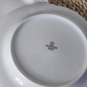 Assiettes à dessert en porcelaine