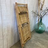 Rattan shelf