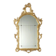 Antique baroque-style wooden mirror, Italy, 20th century