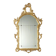 Antique baroque-style wooden mirror, Italy, 20th century
