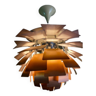 Copper-colored Artichoke pendant lamp by Poul Henningsen circa 1960