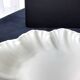 Large serving dish in white Limoges porcelain