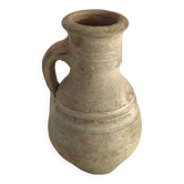 Pichet terre cuite beige