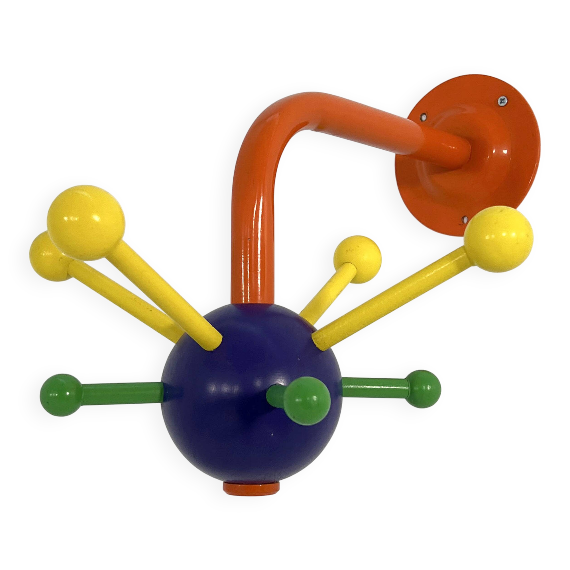Multicoloured Mina Coat Rack Mural by Ikea, 1990