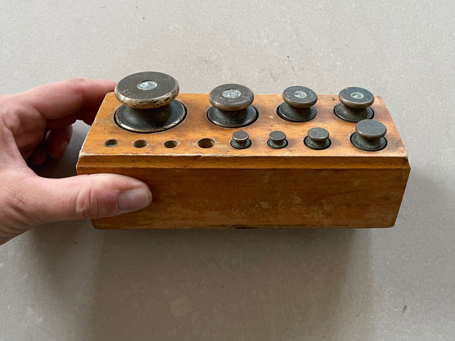 Lot of old balance weights
