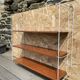 Metal wall shelf