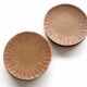 Set of 6 stoneware dessert plates