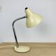 Lampe de bureau en métal beige, années 60