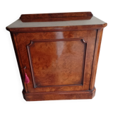 Beautiful small antique buffet in polished walnut.