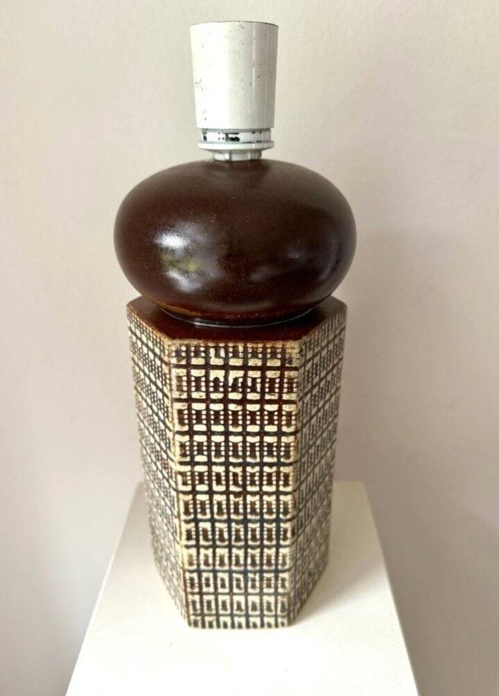 Table lamp by Haico Nitzsche, Søholm, Denmark, 1970s