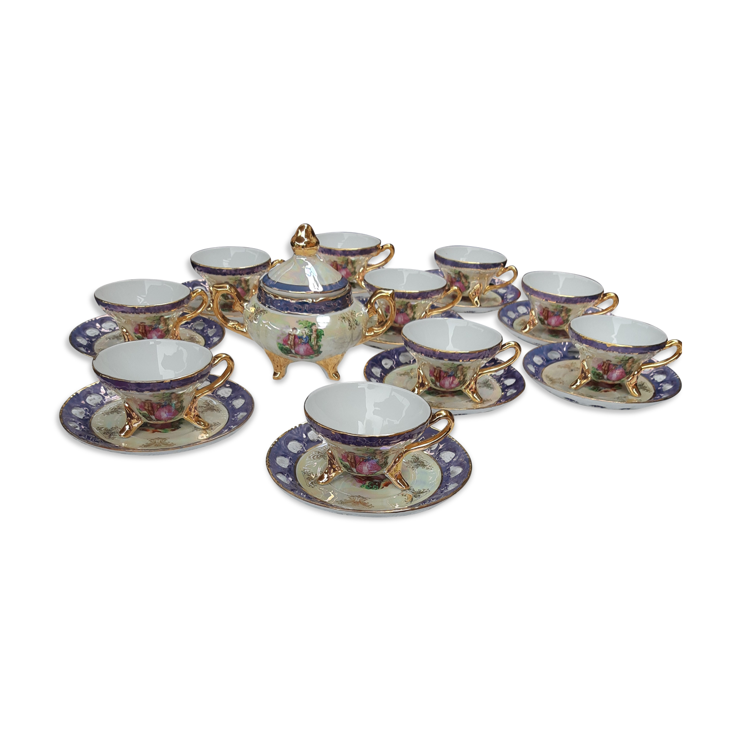 Vintage porcelain coffee service