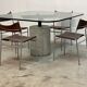 Table à manger Giovanni Offredi pour Saporiti, années 1970