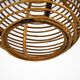 Vintage 1950s Italian Bamboo Sphere Chandelier