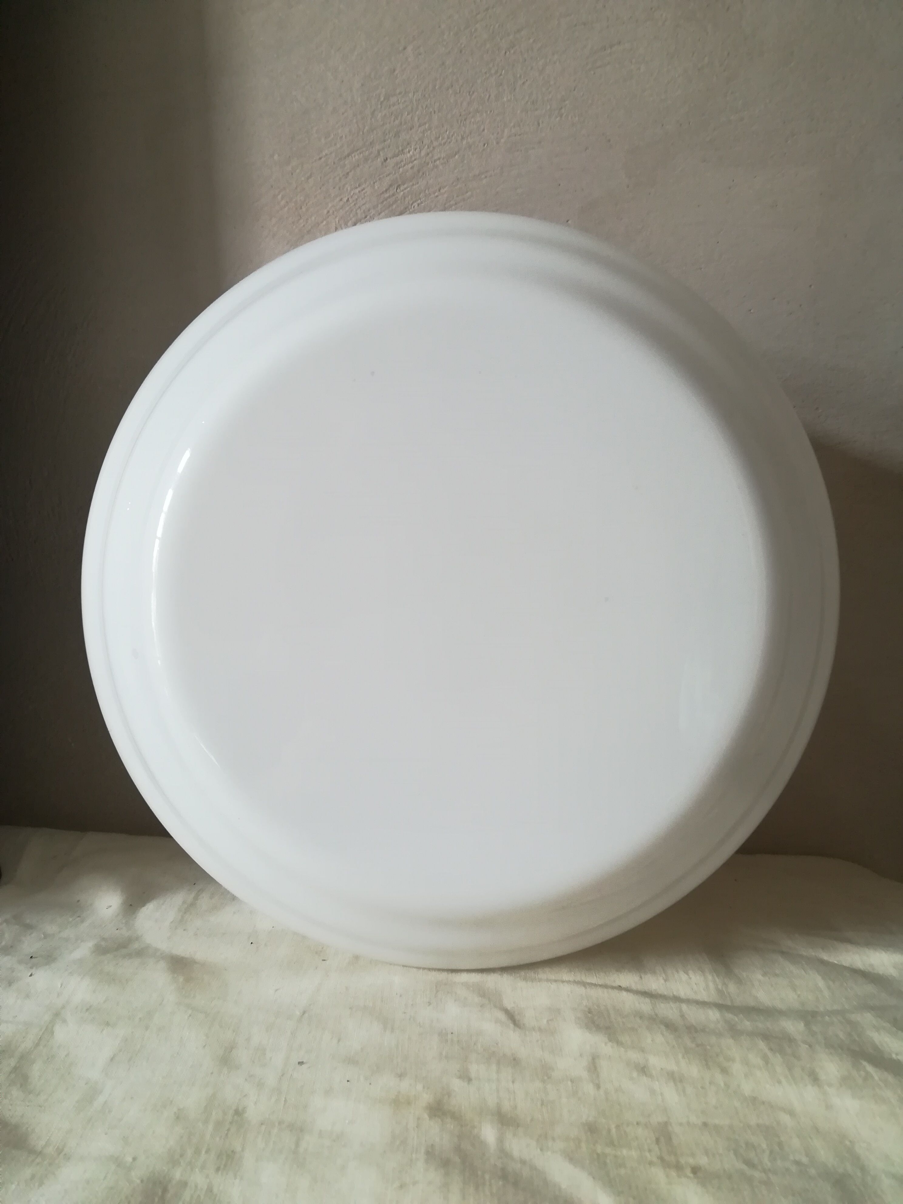 Opaline art deco ceiling light