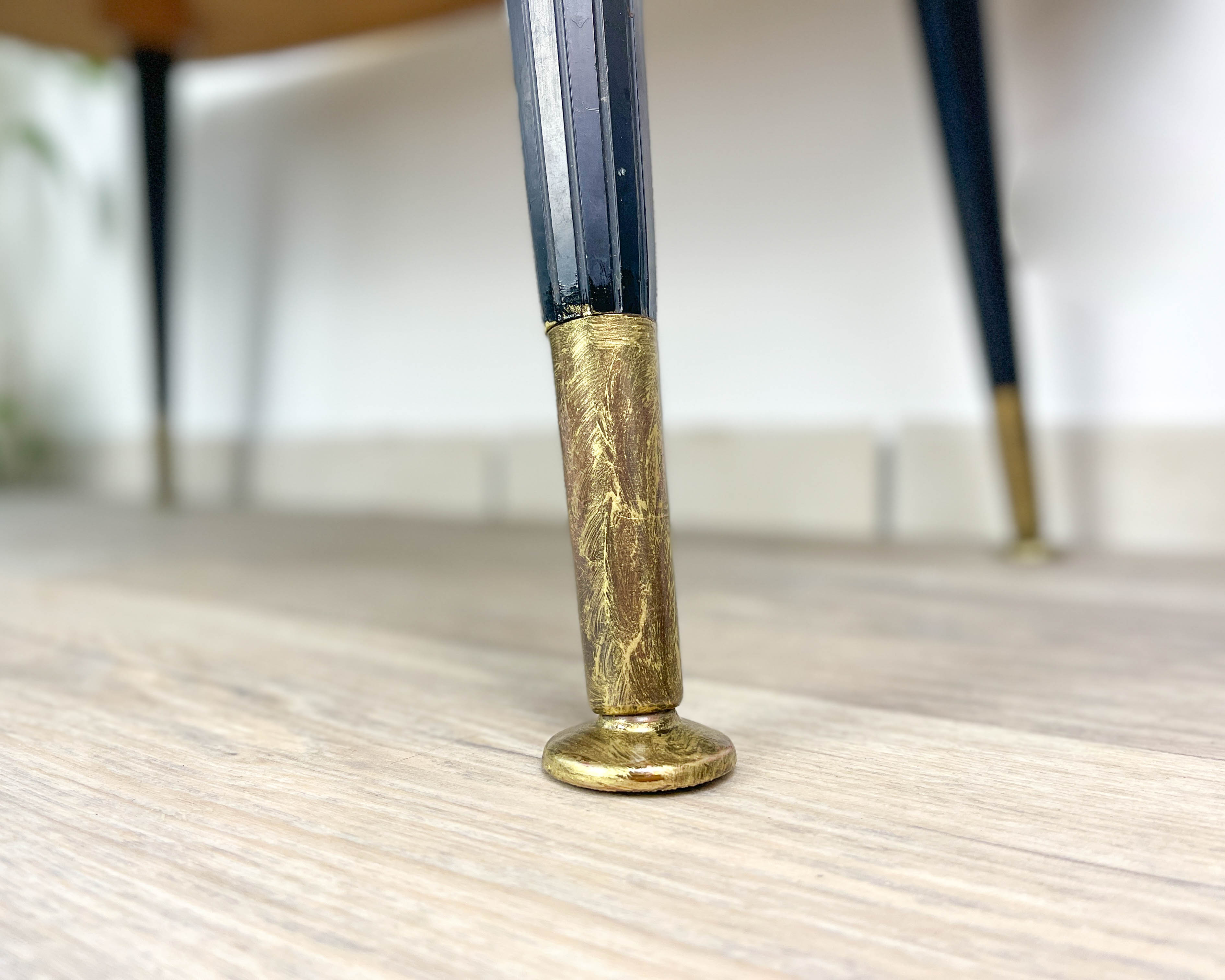 Vintage coffee table 1970 marble effect