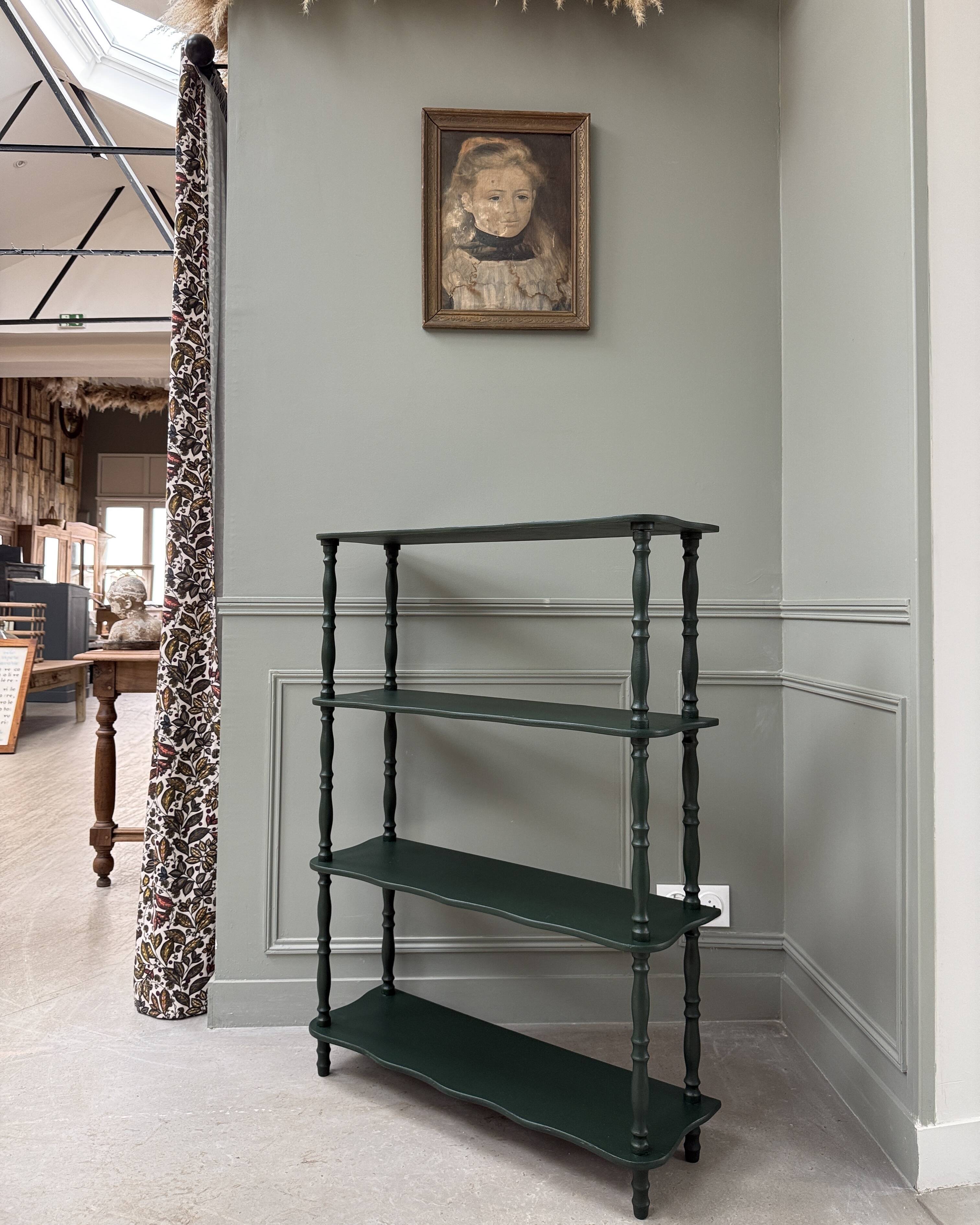 Antique shelf on a stand in the Napoleon III style (renovated)