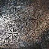 Chiseled bronze cigarette case from the late 19th century