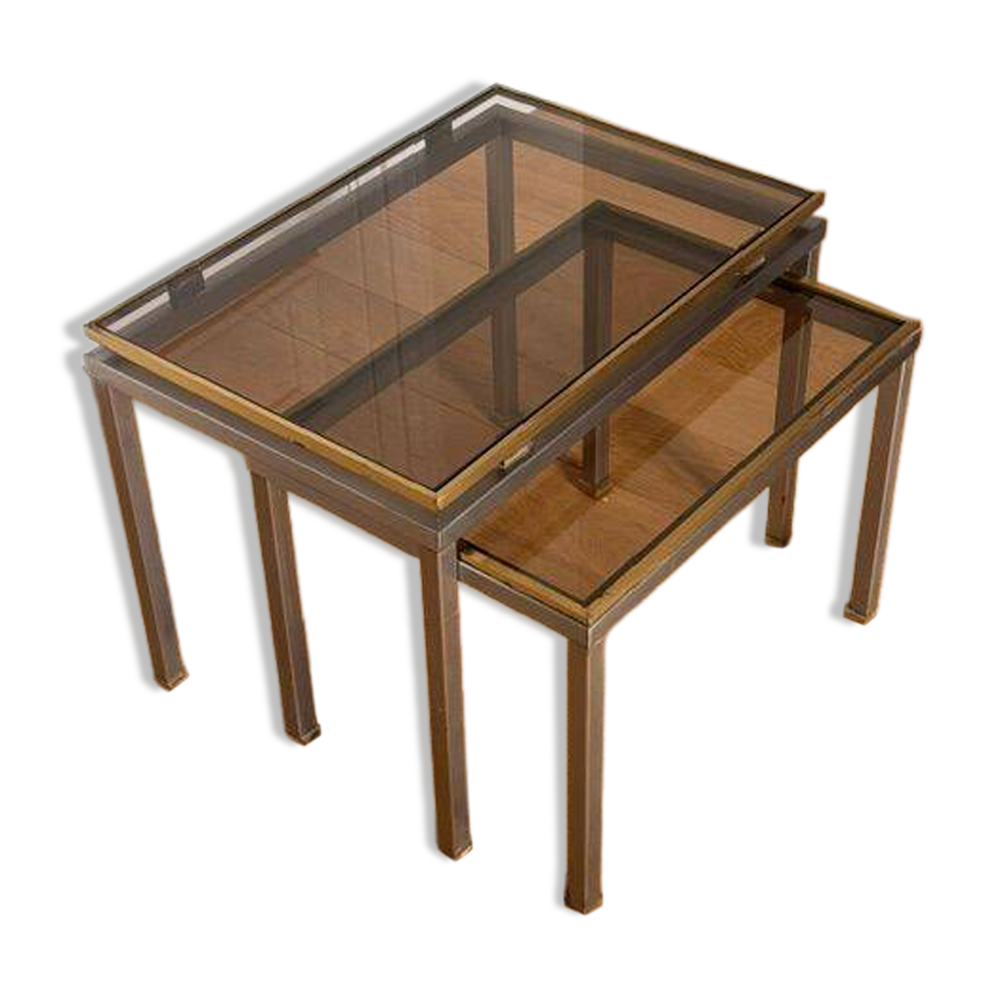 Nest tables by Guy Lefevre for Maison Jansen