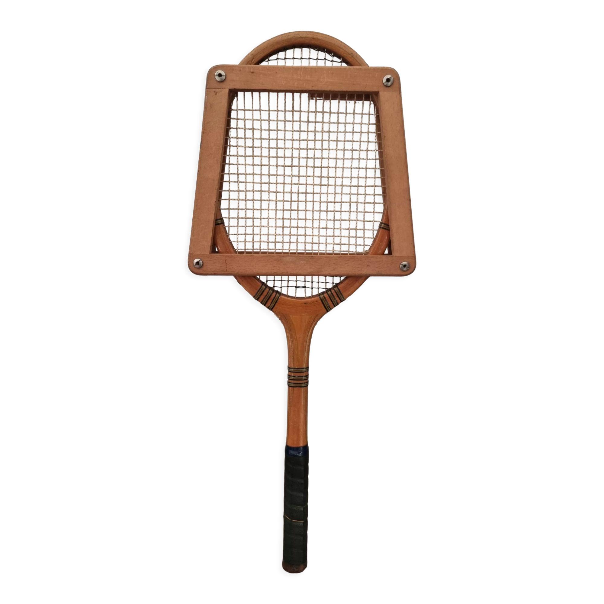 Raquette de tennis en bois, vintage