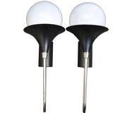 Mid-Century Wall Light in the style of Gino Sarfatti, Italy, set of 2