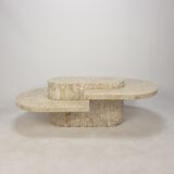 Magnussen Ponte Mactan Stone Coffee Table, 1980s