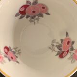 Set of 6 cups and 6 porcelain cups from Limoges