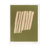 Original gouache painting "Stripes"