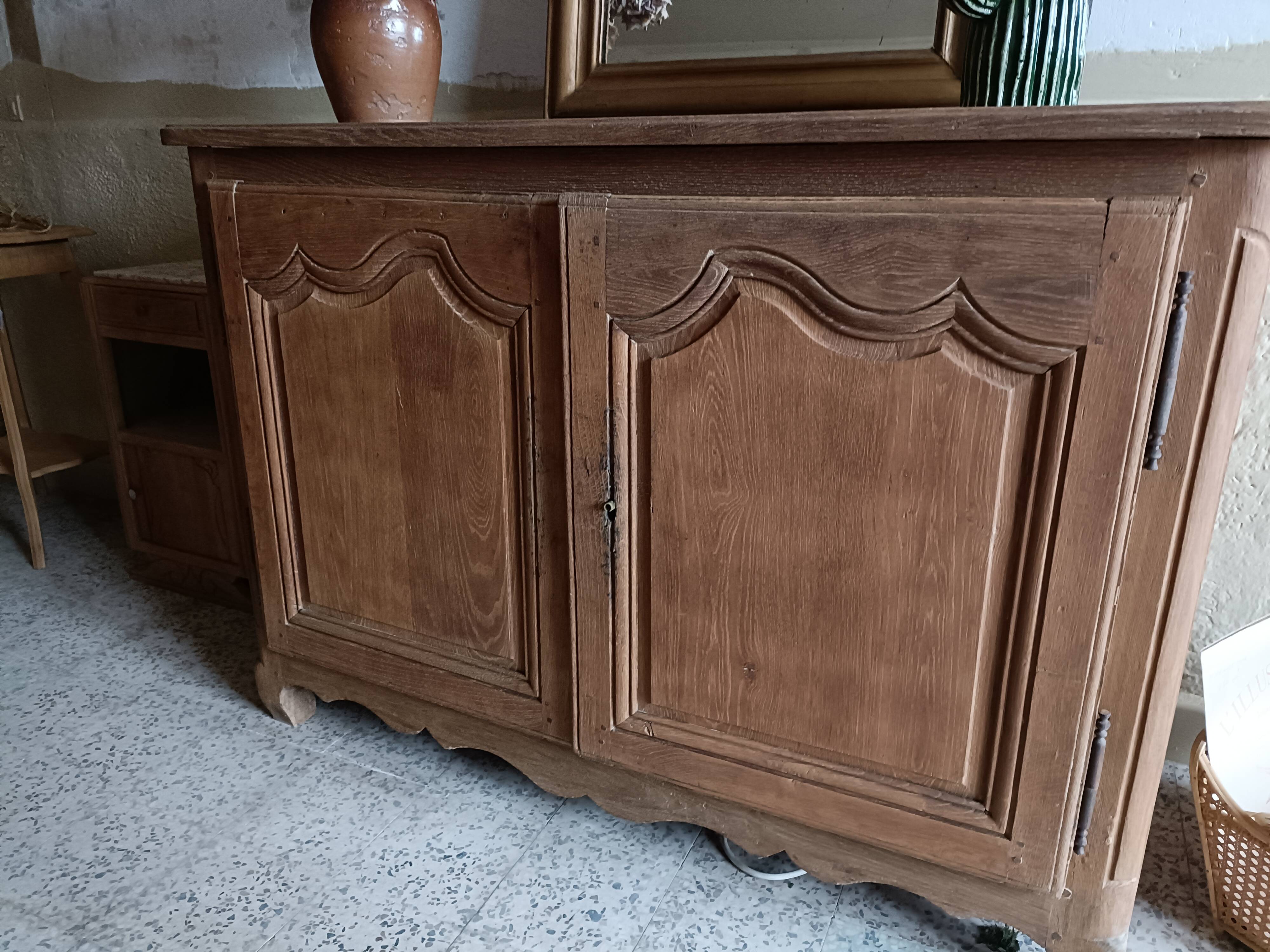 Renovated rustic sideboard
