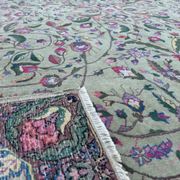 Tapis persan Kirman pistache 298x208 cm