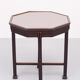 Dutch Art Deco octagonal mahogany side table 1925