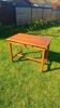 Antique wooden desk – vintage style & authentic charm