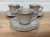 Set de 3 tasses et sous-tasses