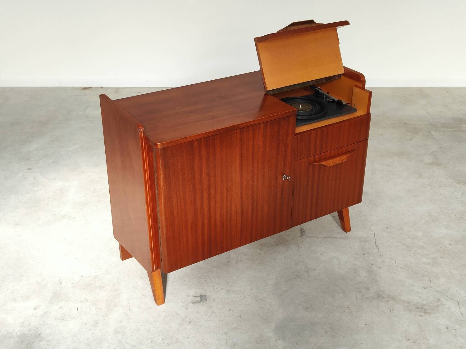 Low sideboard by Frantisek Jirak for Tatra Nabytok 1959