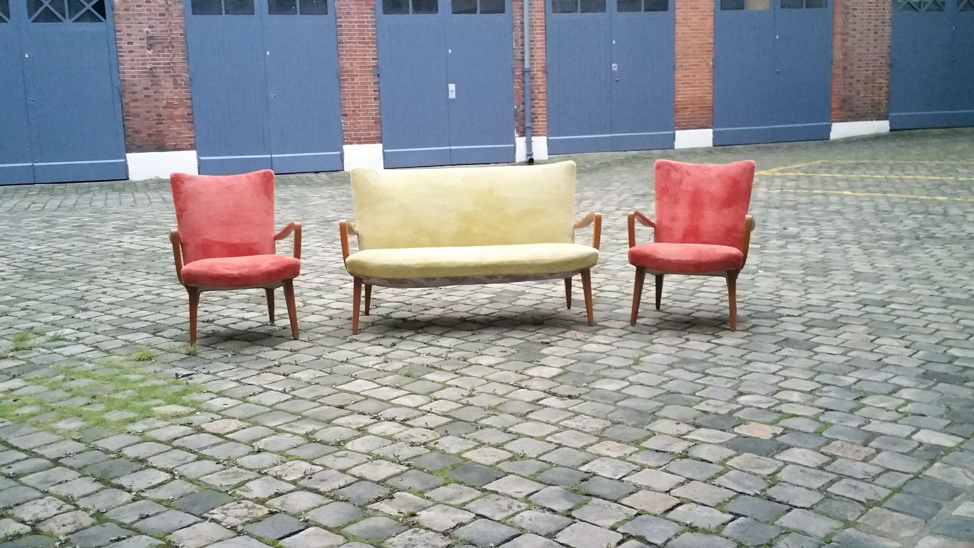 Walter Knoll Mid Century Arno Votteler Sofa Chair