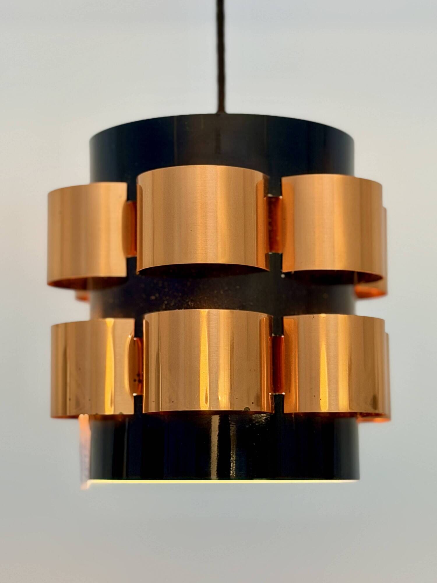 Suspension by Werner Schou for Coronell Elektro, Denmark, 1960s