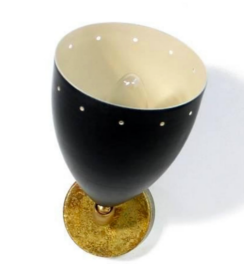 Black Fanal Wall Lamp