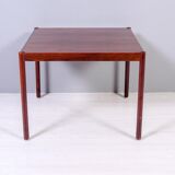 Rectangular Scandinavian coffee table in 1950s rosewood