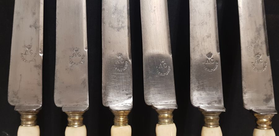 6 table knives