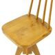Midcentury Piano Swivel Stool With Backrest, Czechoslovakia 1960s