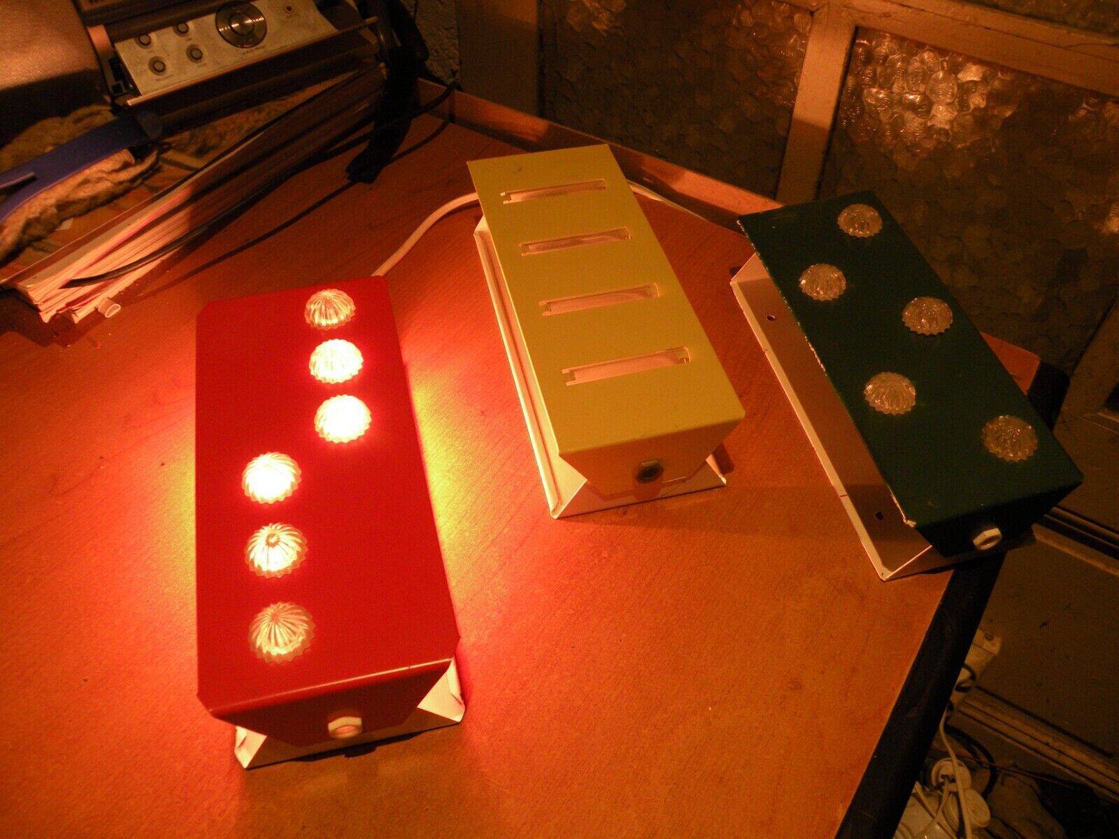 Three Sconces 1960-70, design "Anvia by JJM Hoogervorst" Netherlands