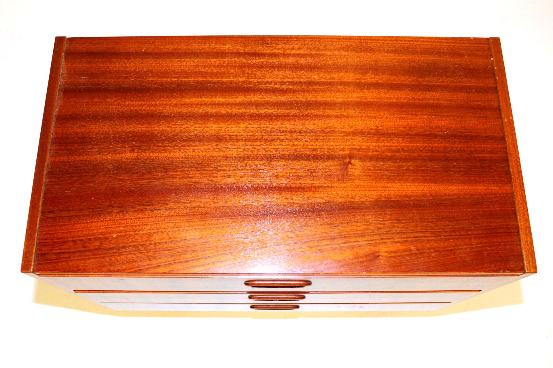 Small Swedish mahogany chest of drawers  Sweden, 1960