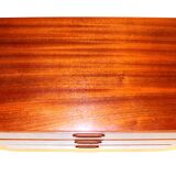 Small Swedish mahogany chest of drawers  Sweden, 1960