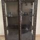 Thai trapezoidal display cabinet in carved solid wood