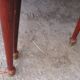 Set of 3 nesting tables in mahogany